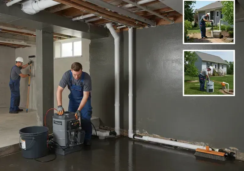 Basement Waterproofing and Flood Prevention process in Le Mars, IA